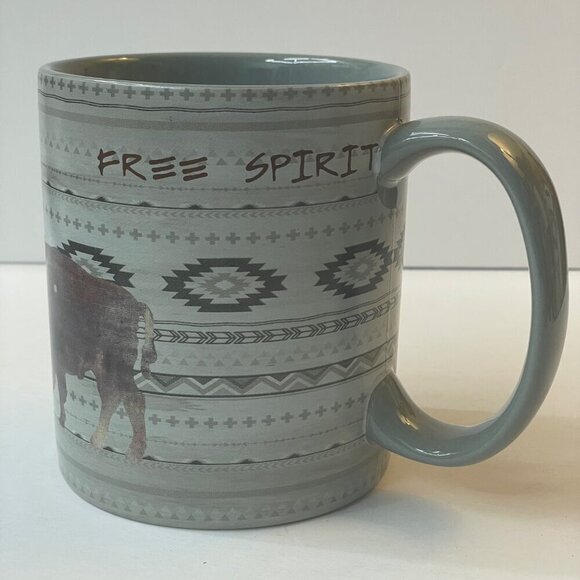 Free Spirit Buffalo Coffee Mugs From HiEnd Accents - Picture 4 of 7